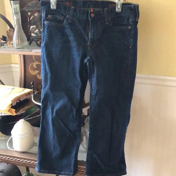 J. Crew Denim - J.Crew “Hipslung" Cropped Jeans 30R